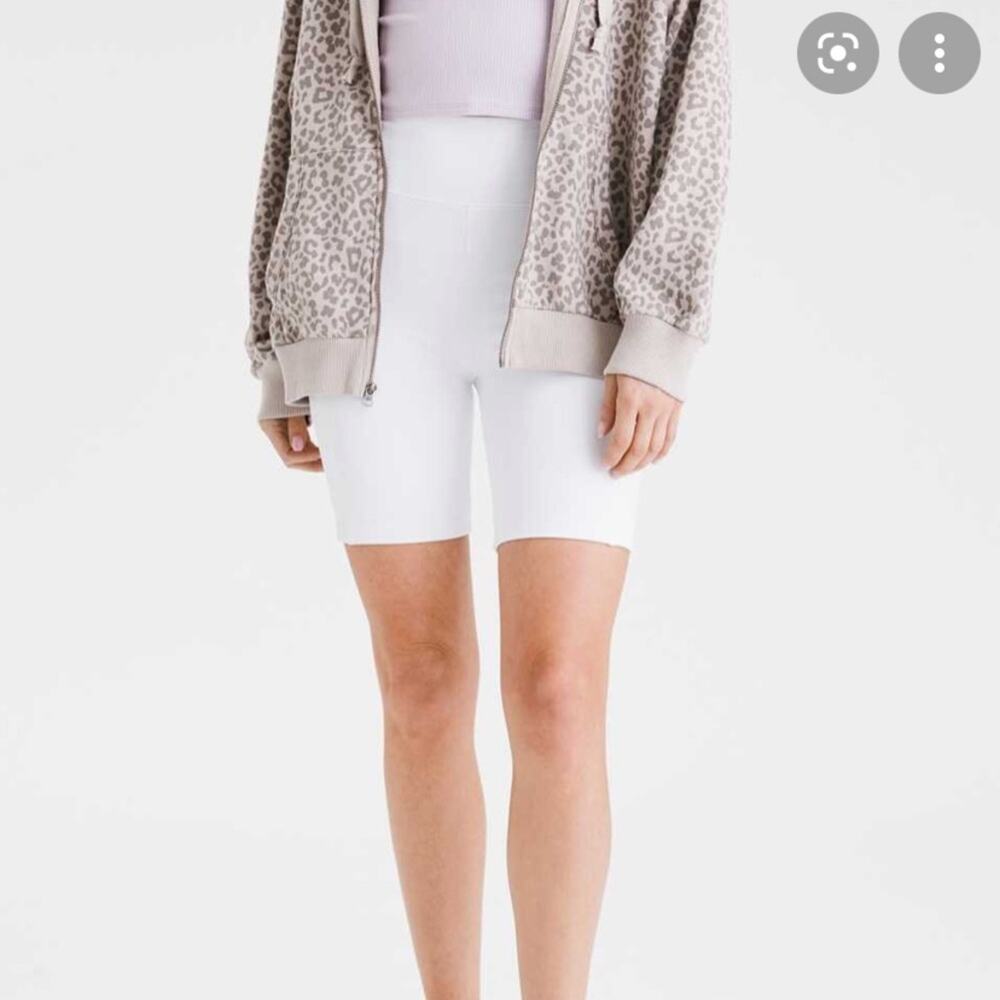 NWT AERIE high rise bike shorts S
